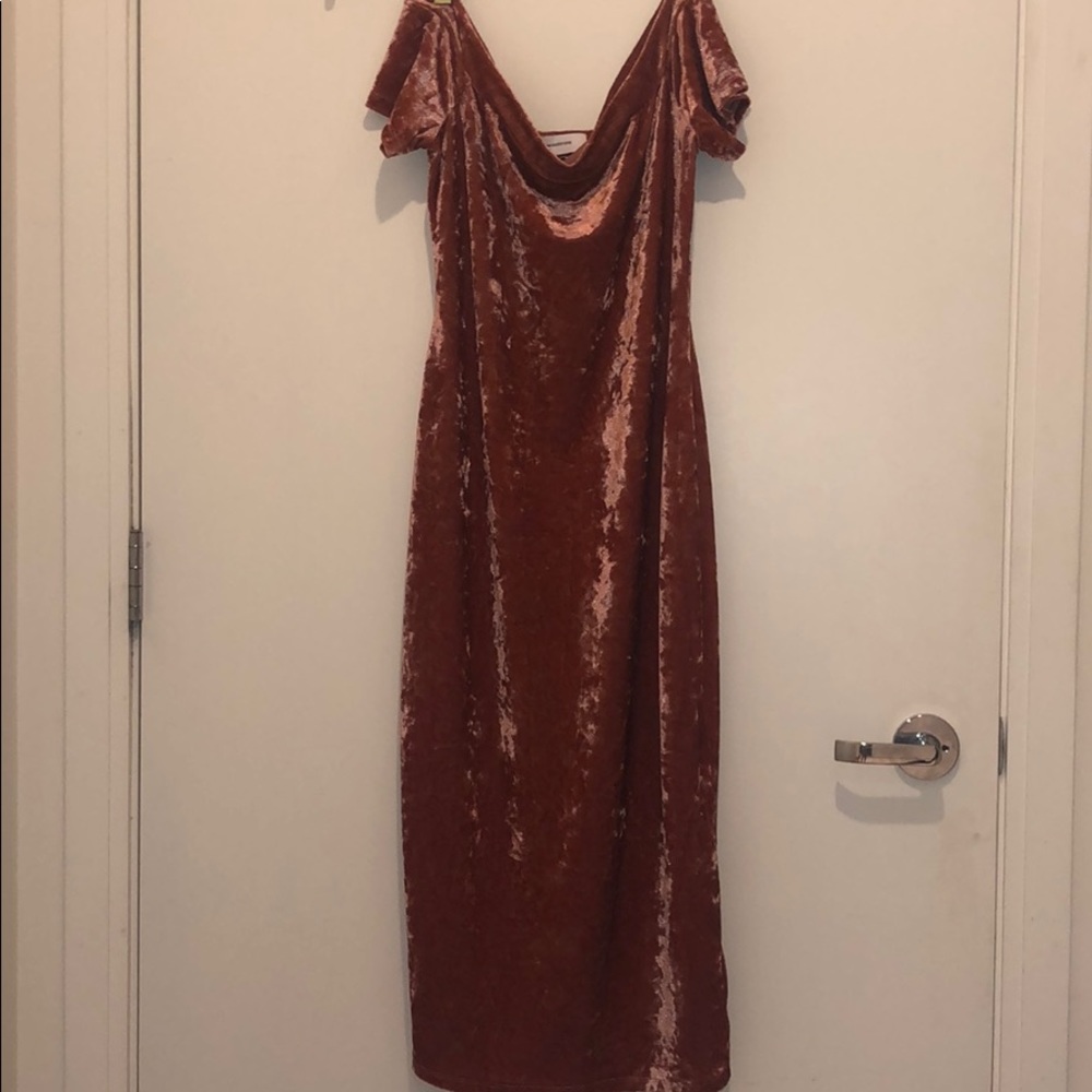 Velvet Rose Blush dress